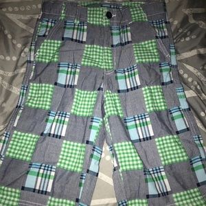Boy plaid shorts